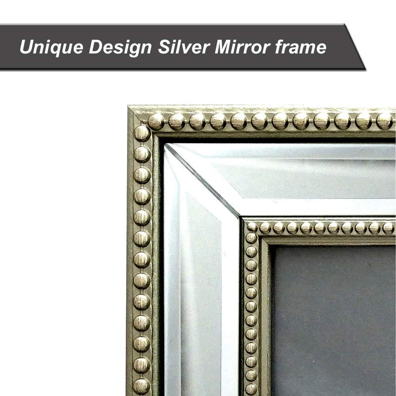 Meetart 4x6 2 Pack Mirror Photo Frames Sets for Wall Pictures Decor or Table Stand - Image 5